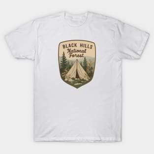 Black Hills National Forest Camping T-Shirt